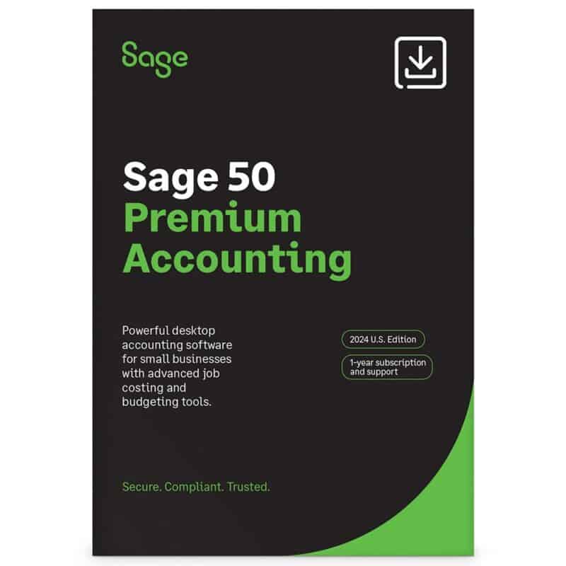 Sage 50 Premium 2024 Big Savings Today   Sage50C Premium 2024 US Front Esd 1000x1000px 800x800 