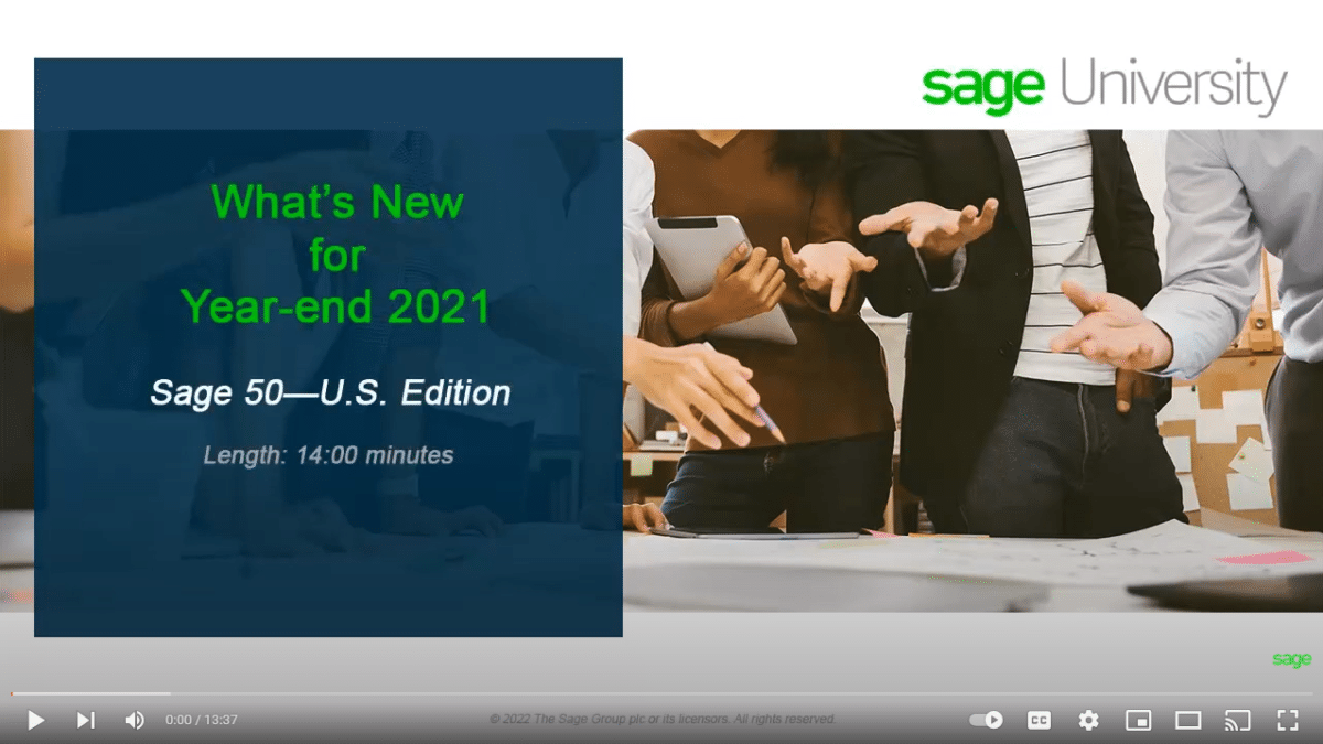 sage 50 fiscal year end checklist